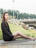 SIW Sven Media 049 Black tulle Long sleeve neck ribbon Dress - Zhen Zhen(48)